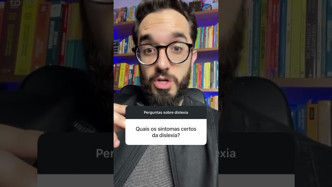 Sintomas da #Dislexia
