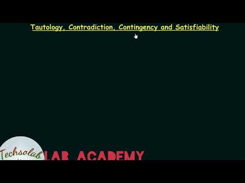Discrete Mathematics Lecture # 08 (Tautology, Contradiction and Contingency)