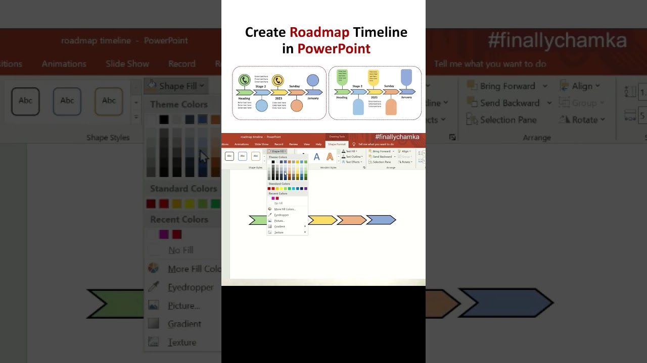Create a Professional Roadmap Timeline in PowerPoint π