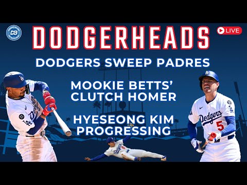 DodgerHeads: Dodgers Sweep Padres on Mookie Betts home run, newest Hyeseong Kim update