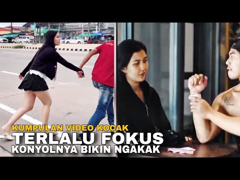 TERLALU FOKUS‼️KUMPULAN VIDEO LUCU KOCAK BANGET ‼️KONYOL BIKIN NGAKAK