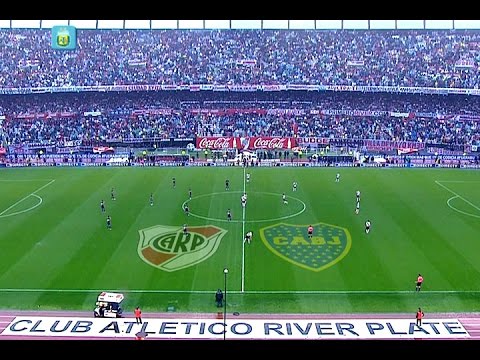 River y Boca empataron en un emocionante partido en donde la lluvia fue protagonista