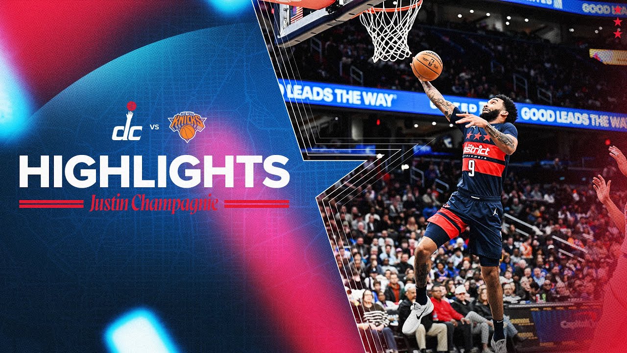 Highlights: Justin Champagnie Scores Career High 31 Points vs. New York Knicks | 12.28.24