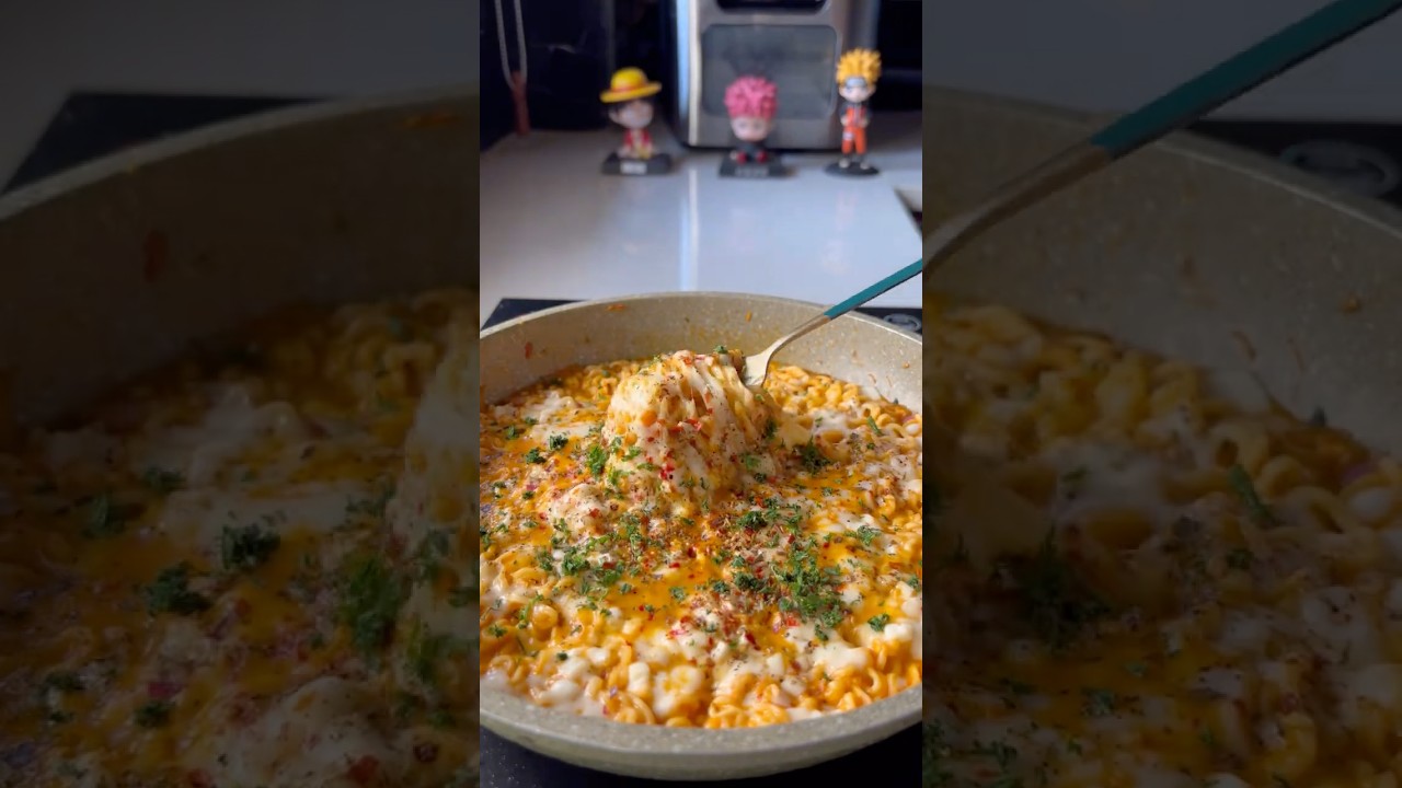 Cheesy Maggi Recipe 🍜 | Viral 10-Minute Gourmet Twist