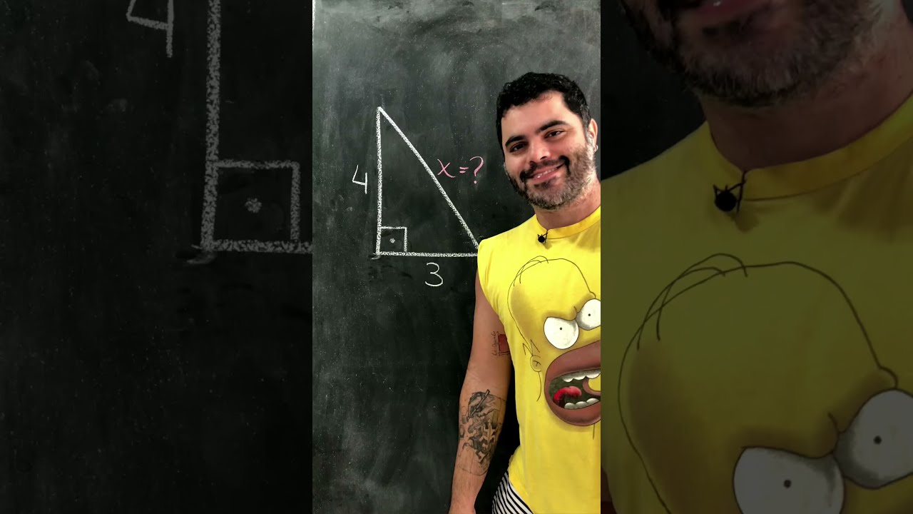 Aprenda a Calcular a Hipotenusa de um Triângulo Retângulo com Estilo de um Alfa 💪🏻