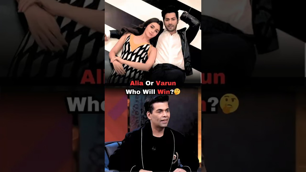 Alia Bhatt’s Hilarious Struggles & Fun Moments with Karan Johar & Varun Dhawan 😂