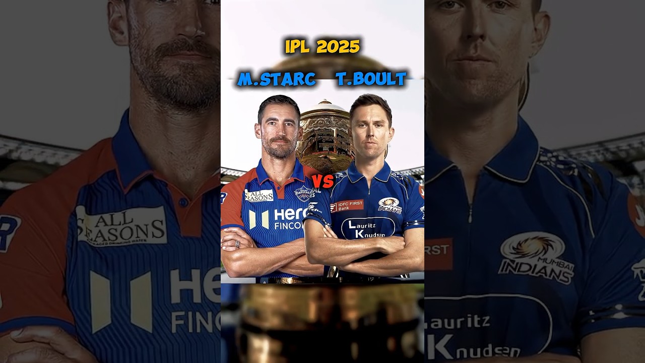 Starc vs Boult 🔥 IPL 2025: Fastest Bowler Showdown