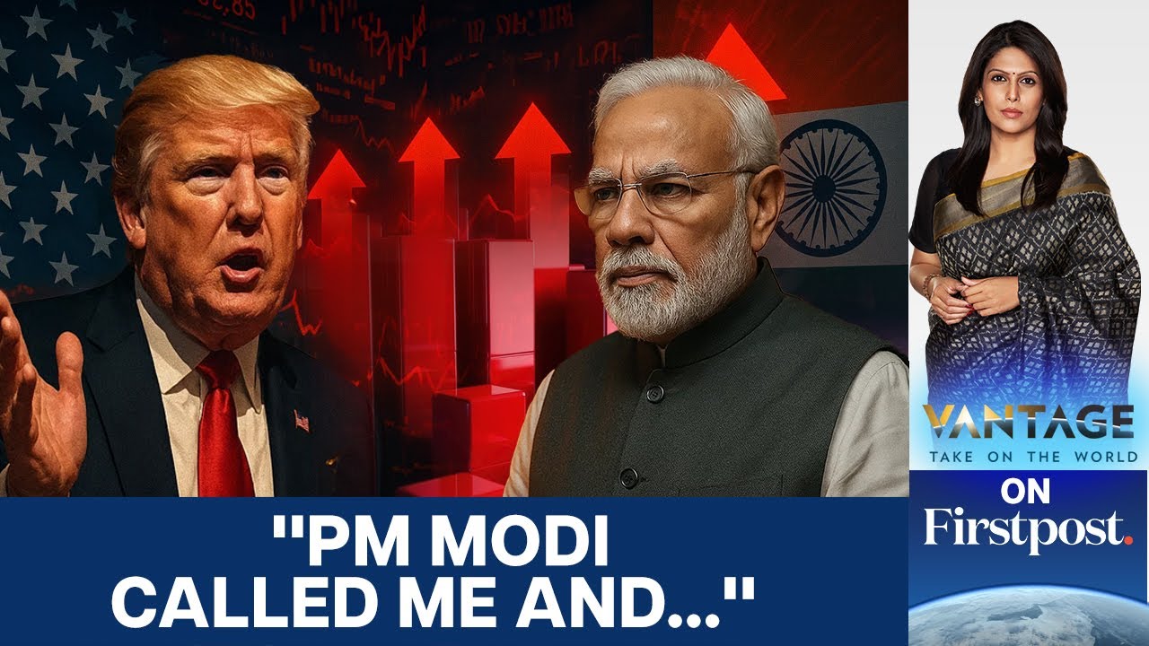 Trump Says He Threatened 350% Tariffs to End India-Pak Tension 🇺🇸