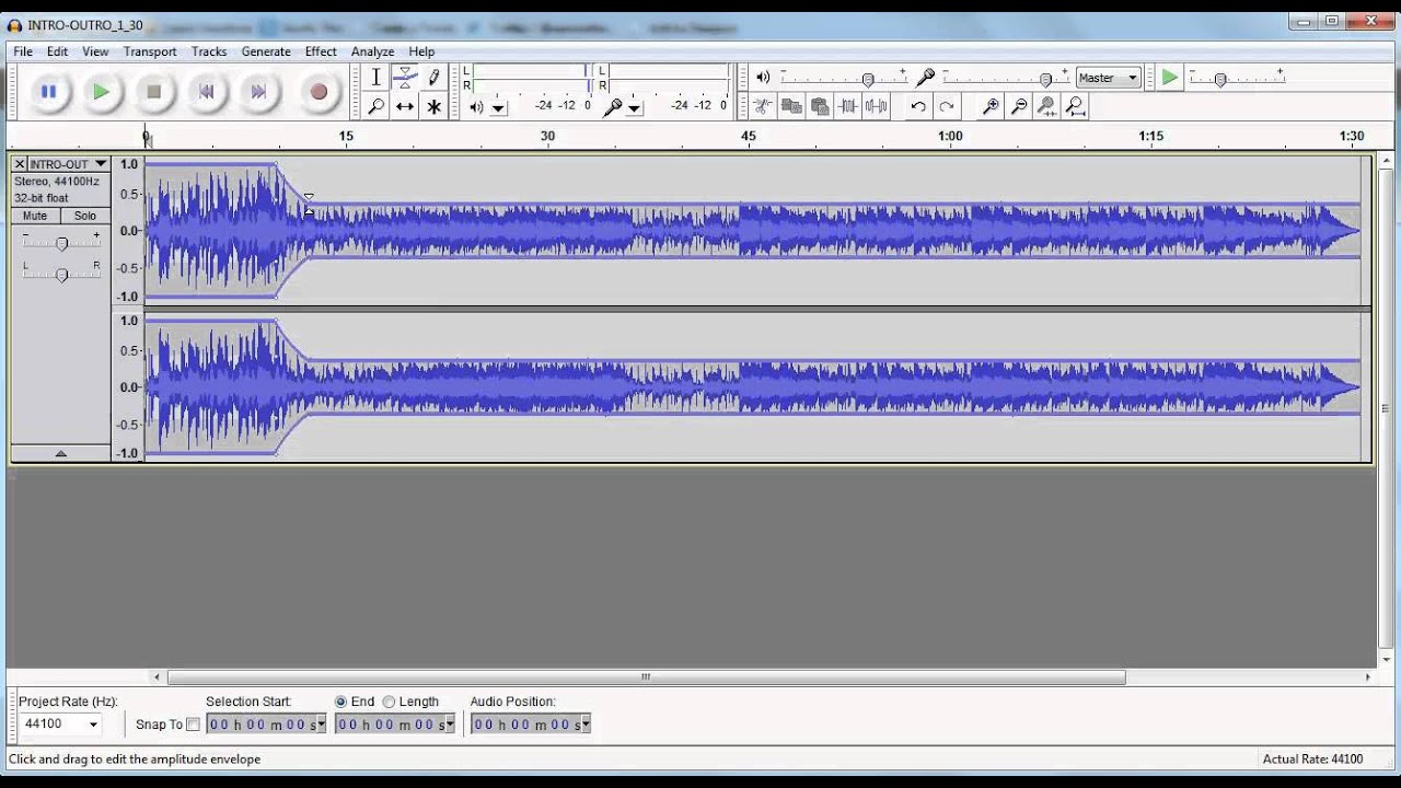Master Professional Podcast Intros with Audacity & Envelope Tool 🎙️