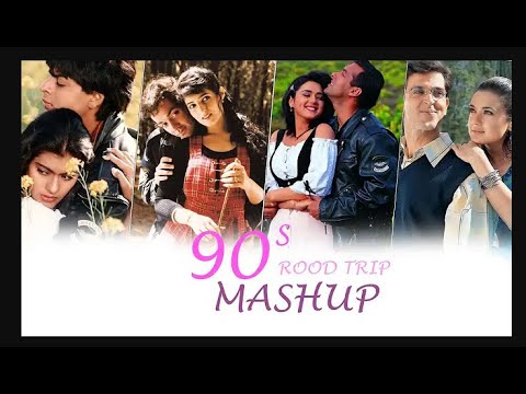 90s X 2000s Monsoon Road Trip Love Mashup | Romantic Bollywood Evergreen Songs | Rainy Drive Vibes