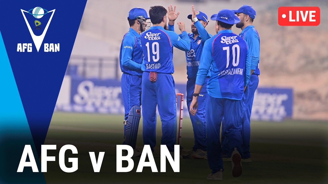 Cricket Live: Afghanistan vs Bangladesh 1st ODI – October 8 in Sharjah 🏏