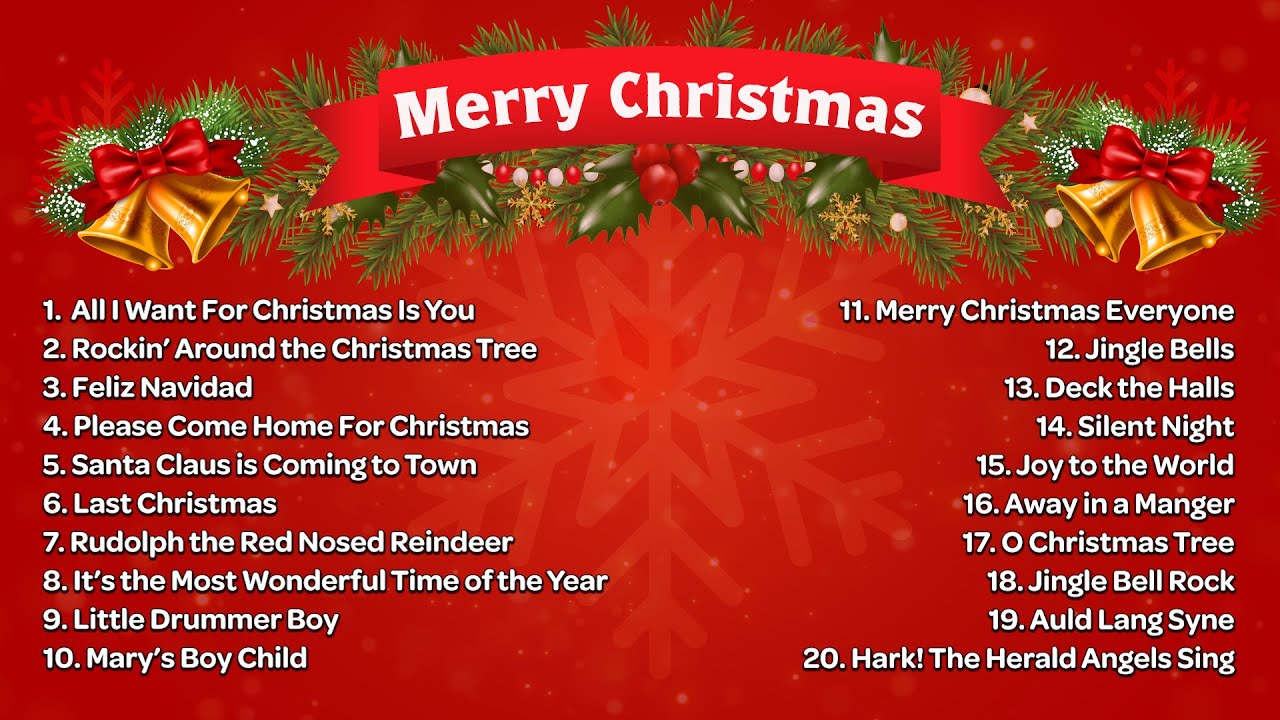 Best Christmas Songs of All Time 🎅 1-Hour Playlist
