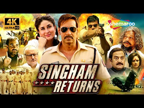 Ajay Devgn's Singham Returns Full Movie 4K - MUST WATCH Action BlockbusterЁЯТе