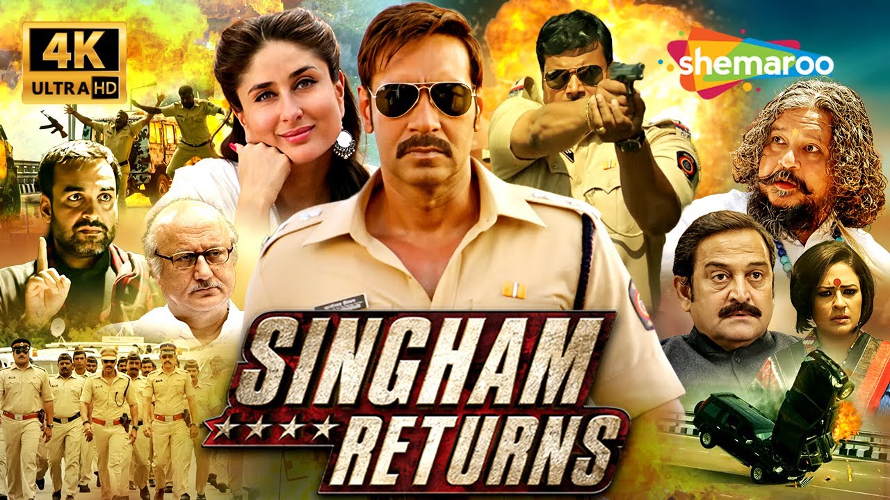 Singham Returns Full Movie in 4K ЁЯОм