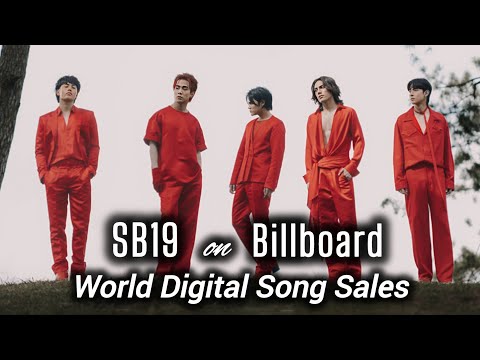 SB19 on Billboard world digital song sales