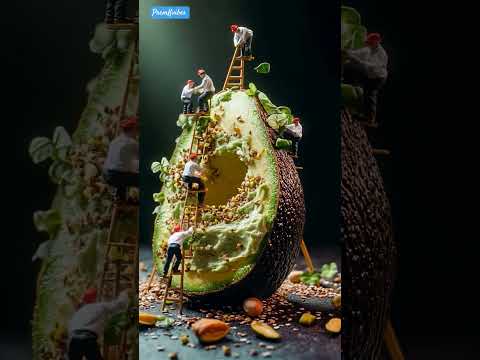 Mini Avocado Butter Sread Aesthetic Cooking = Big Satisfaction! #shorts