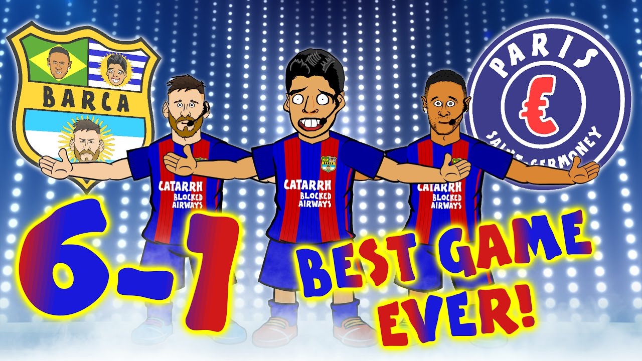 Barcelona's Epic 6-1 Comeback Against PSG! 🎉 Unforgettable Champions League Victory
