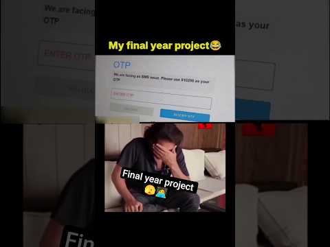 college made us create a final year project so we did it 🫣 🧑💻 #shorts @fullstackshivani