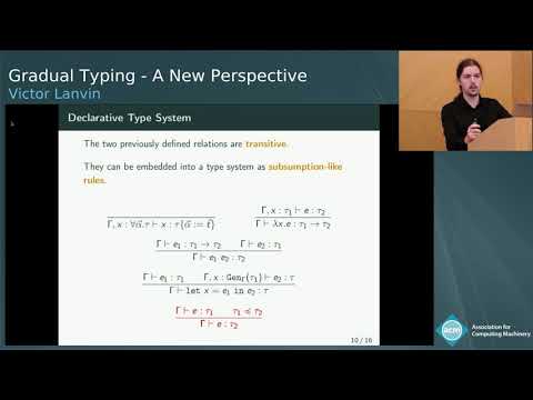 Gradual Typing: A New Perspective