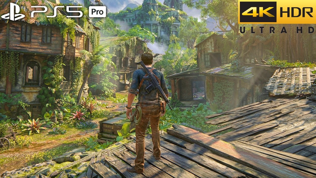 Uncharted 4 PS5 Pro 4K 60FPS HDR Gameplay