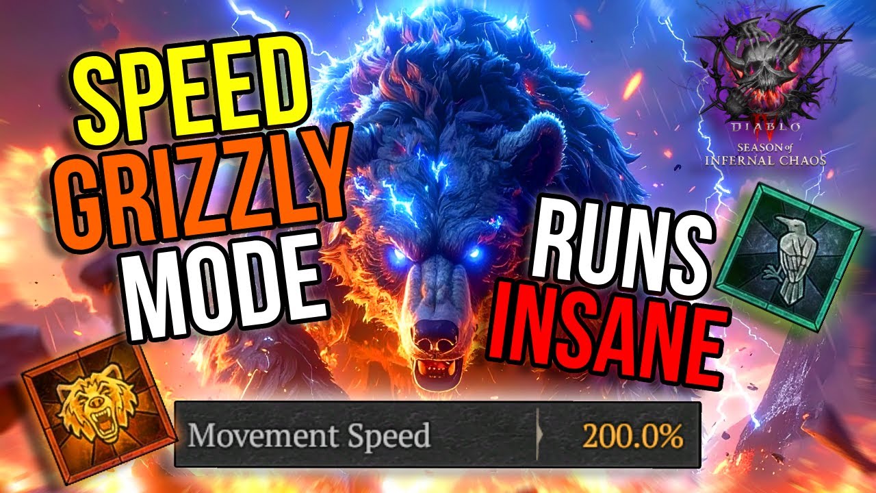 Diablo 4: Speedfarming Stormraven Druid Build – Reach Pit 100 in Just 1 Minute! ⚡