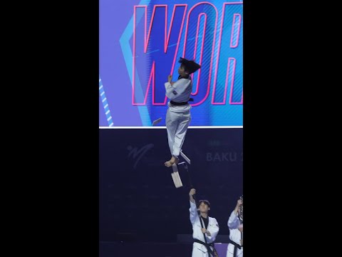 Throwback WT Demonstration Team performance during Baku 2023 World Taekwondo Championships!