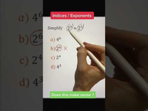 Indices | #maths #mathematics #indices #exponents #SAT #gcsemaths #gcsemathsrevision