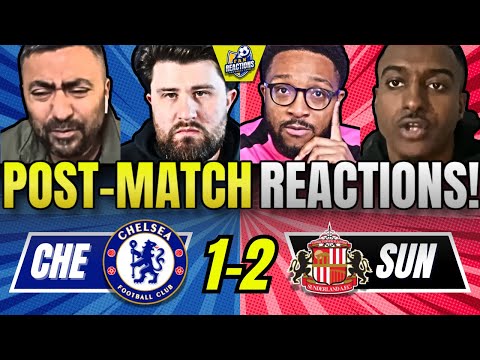 CHELSEA FANS POST-MATCH REACTIONS TO CHELSEA 1-2 SUNDERLAND | PREMIER LEAGUE FAN REACTIONS