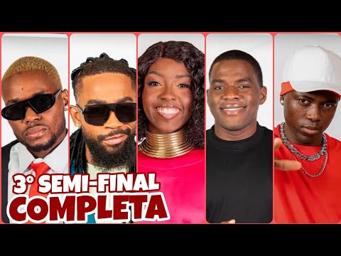 3° SEMI-FINAL COMPLETA: UNITEL ESTRELAS AO PALCO 2025 Edição de Ouro