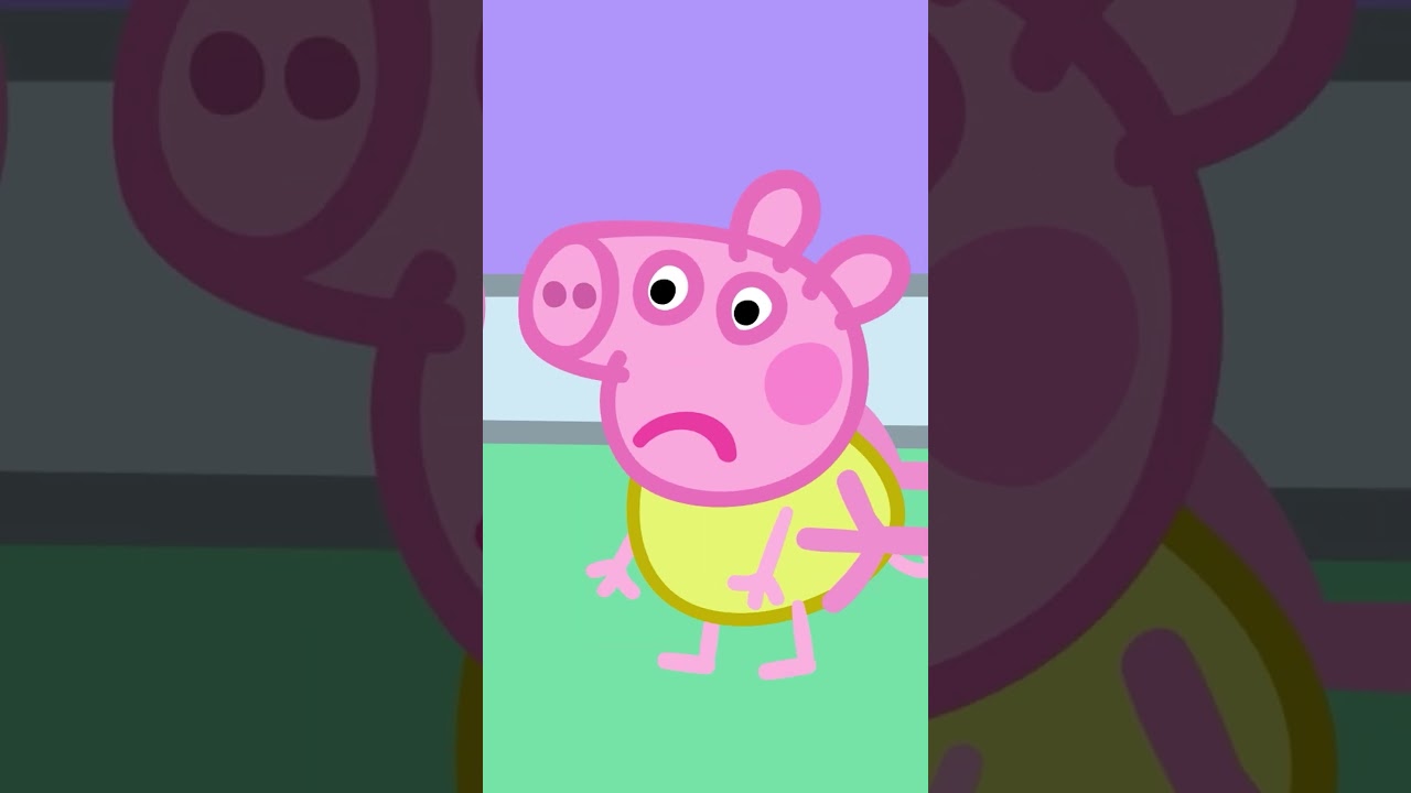 Peppa's Playtime Accident Makes Baby Alexander Cry! 😢 #PeppaPig #Shorts