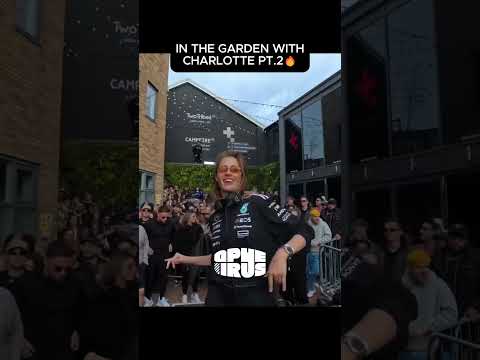 In the garden with Charlotte! pt.2 #fypシ #techno #rave #fypシ゚viral #keşfet