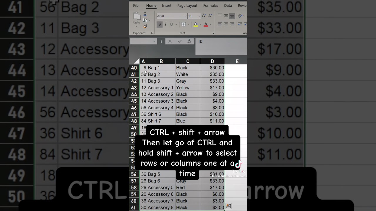 Excel Shortcut to Select All Cells 🖱️