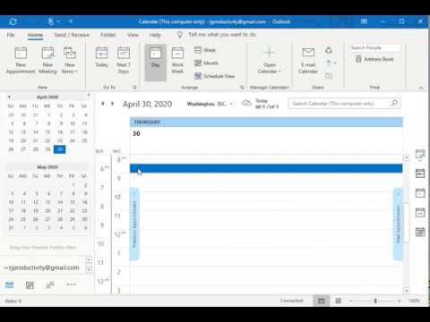 Outlook Calendar: Manage Multiple Time Zones 🌍