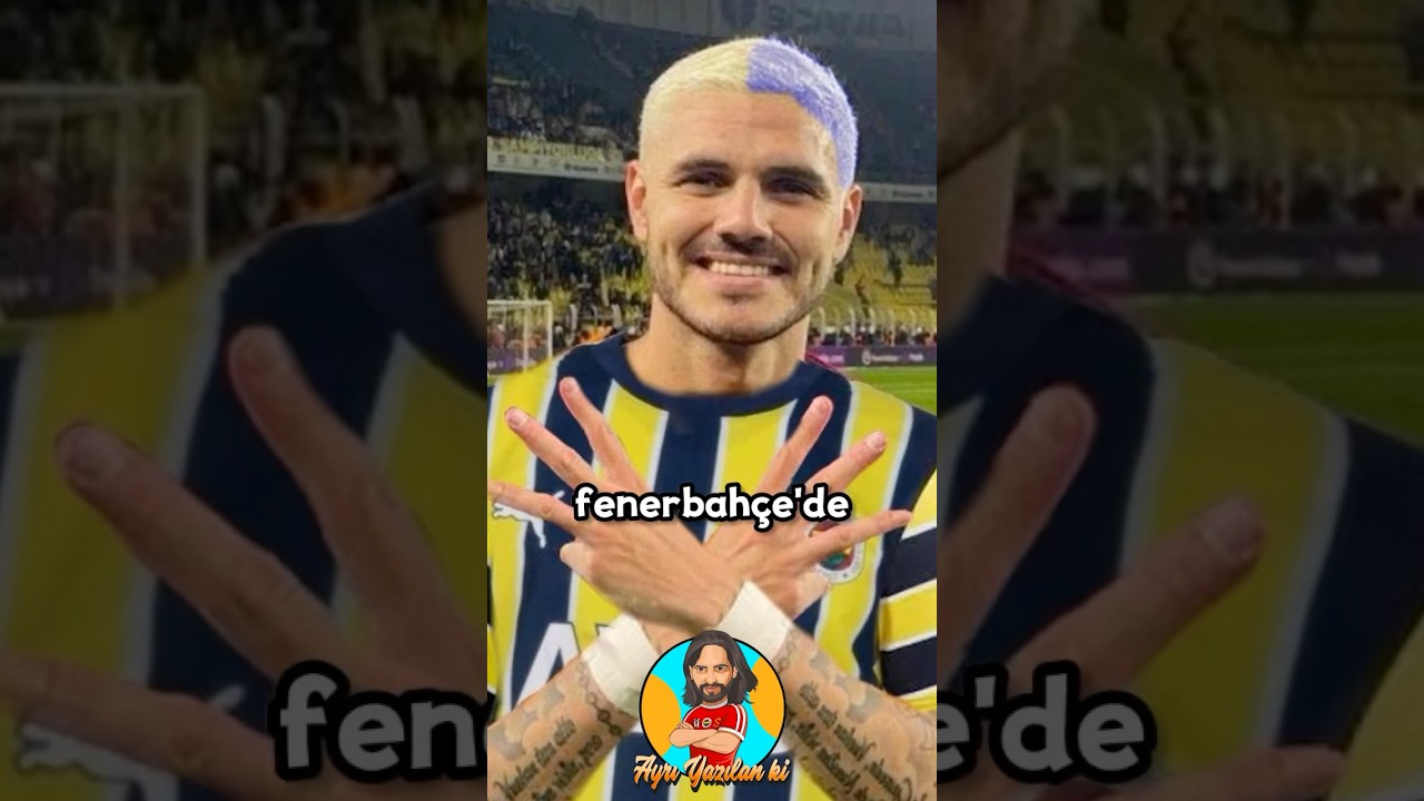 İcardi'nin Fenerbahçe Formasıyla Görüntüsü Şaşırtıyor! 😳 #Galatasaray