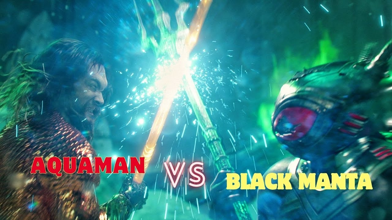 Aquaman vs Black Manta Final Battle | Aquaman 2023 🎬