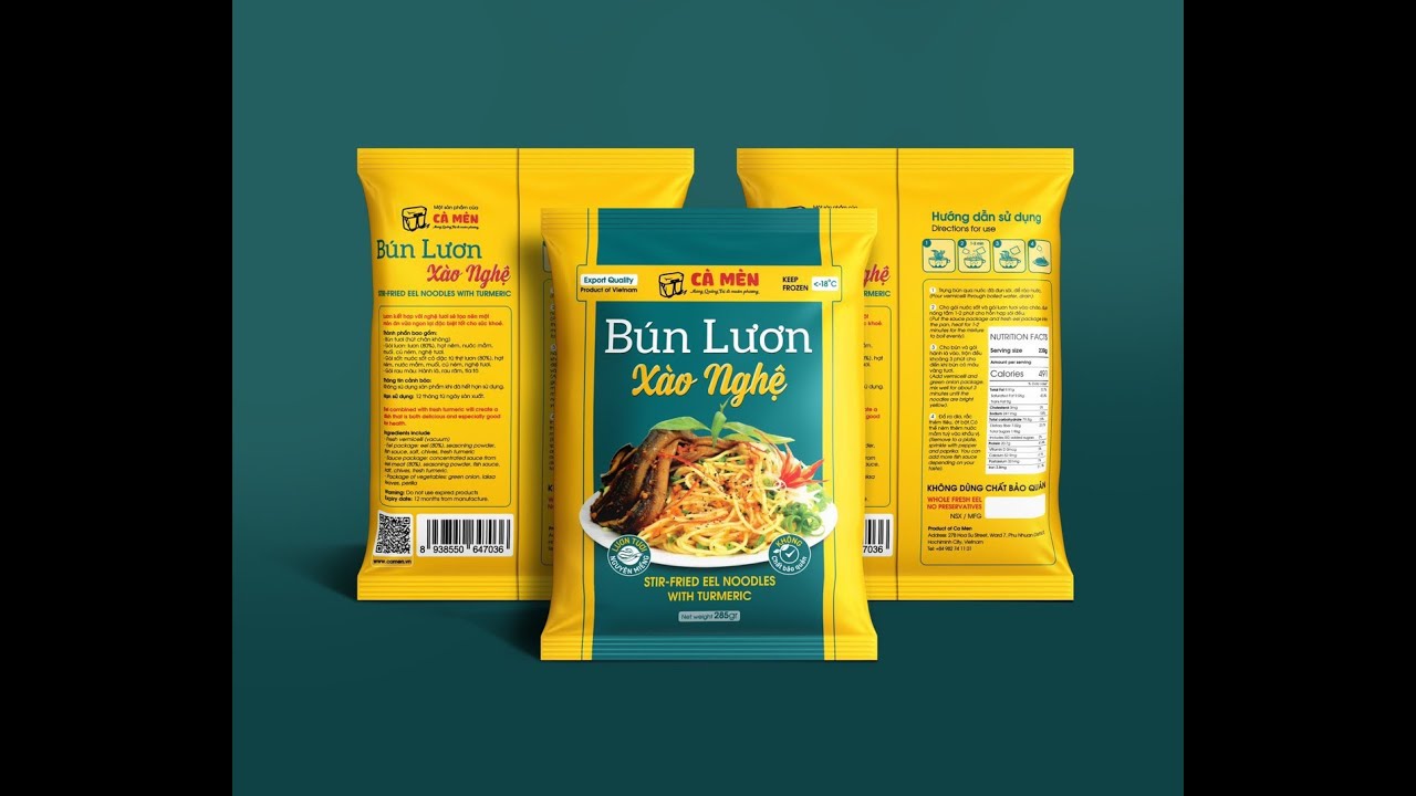 Cách Nấu Bún Lươn Xào Nghệ Ngon Đậm Đà | Cà Mèn Quảng Trị tại Sài Gòn