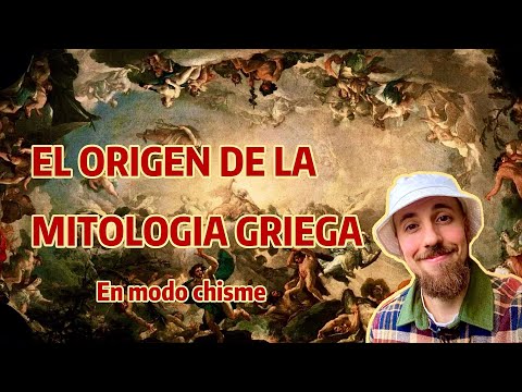 TE CUENTO el ORIGEN de la MITOLOGÍA GRIEGA como si fuera un CHISME