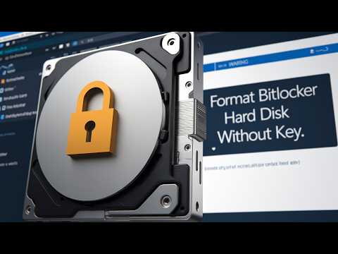 How to Format BitLocker Encrypted Disk without Key?
