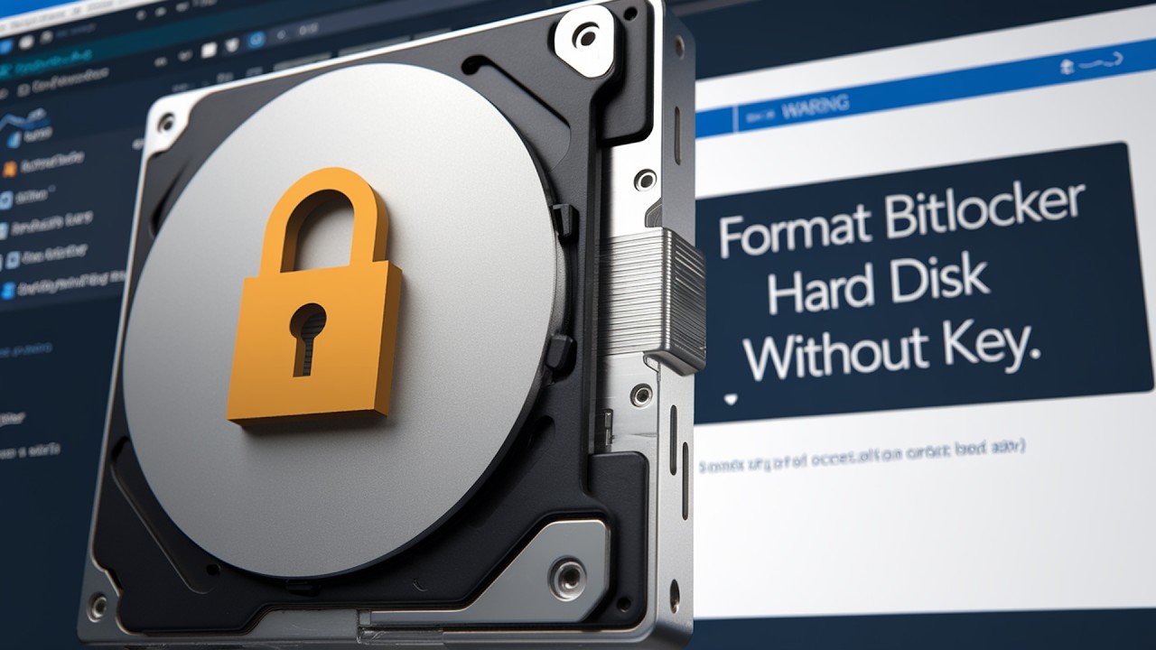 How to Format a BitLocker Encrypted Disk Without the Key