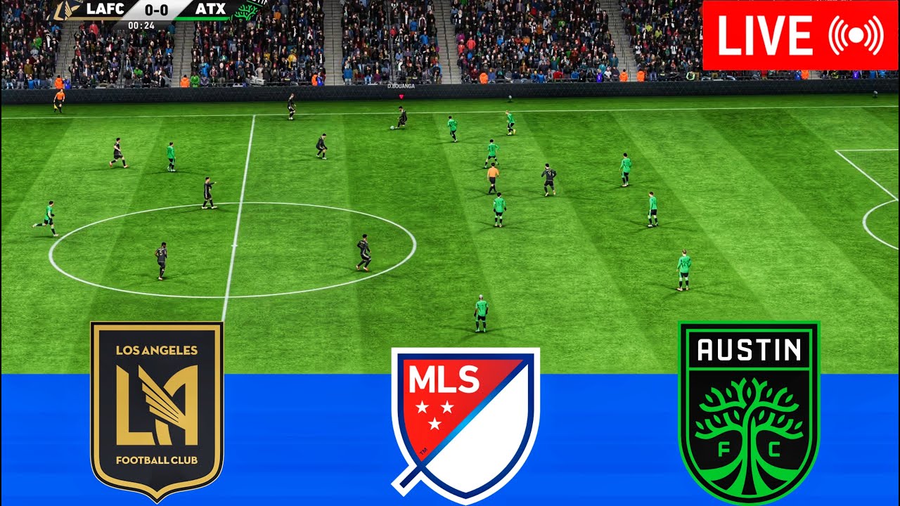 🔴 Live: LAFC vs Austin FC | Exciting MLS Match on PS5 | Full Gameplay