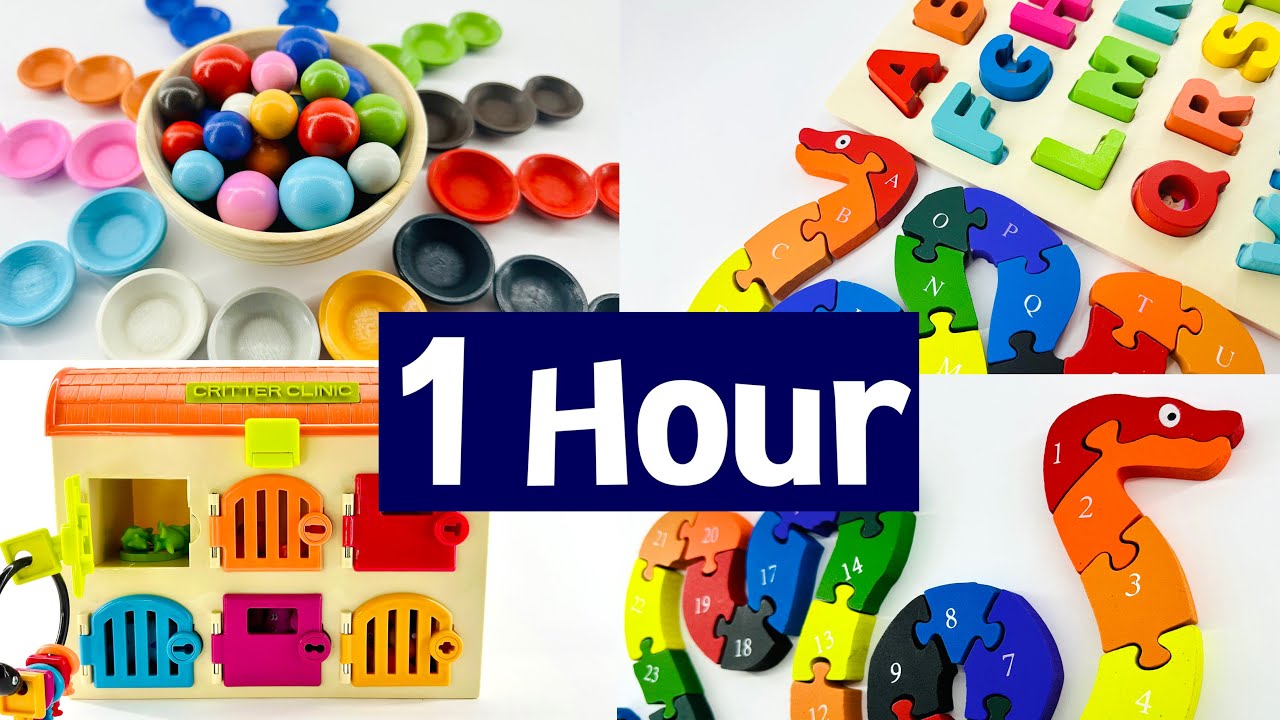 Learn Numbers, Colors & Shapes for Kids | Fun Educational Video for Toddlers 🎨