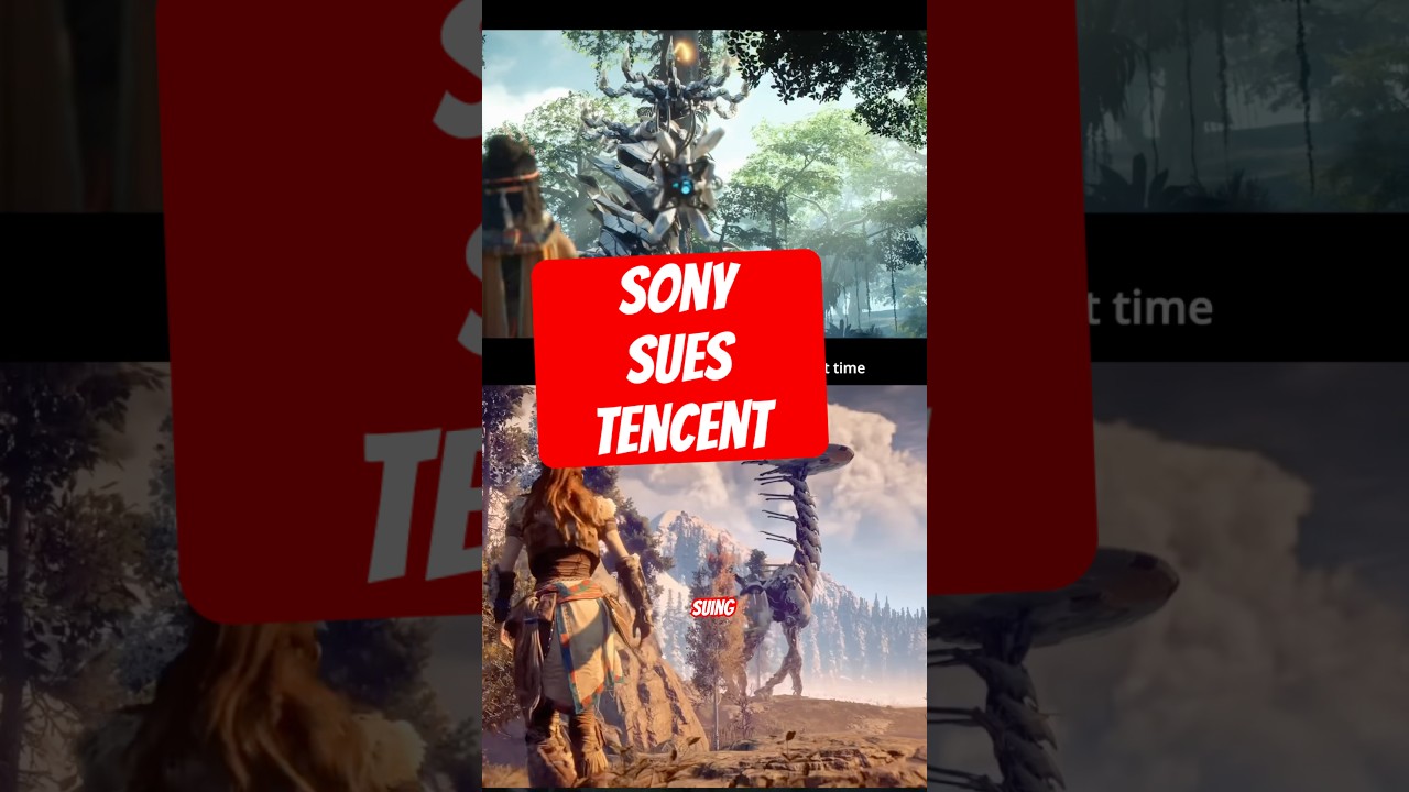 Sony is suing Tencent