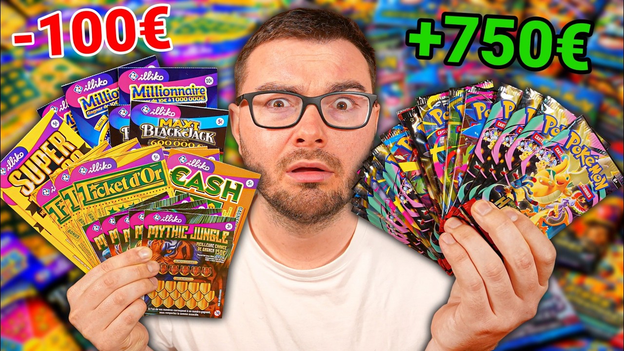 Ticket à Gratter vs Booster Pokémon : Lequel est Plus Rentable ?