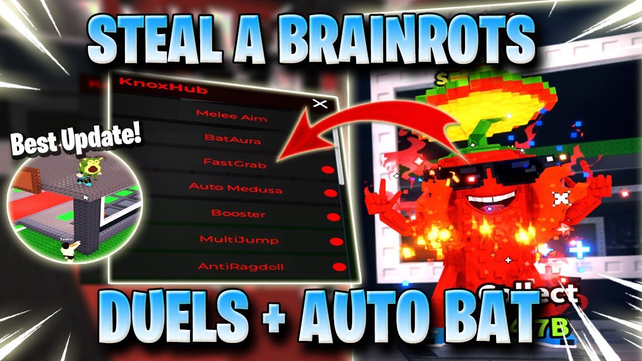 Steal Brainrot Script + Duel Update! ๐ฅ