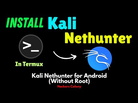How to Install Kali Nethunter In Termux (Without Root) 2025