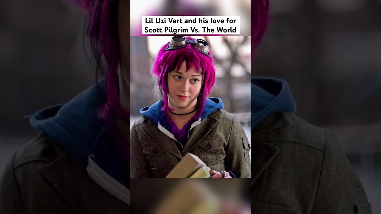 Lil Uzi Vert and his love for Scott Pilgrim Vs. The World #liluzivert #scottpilgrimvstheworld