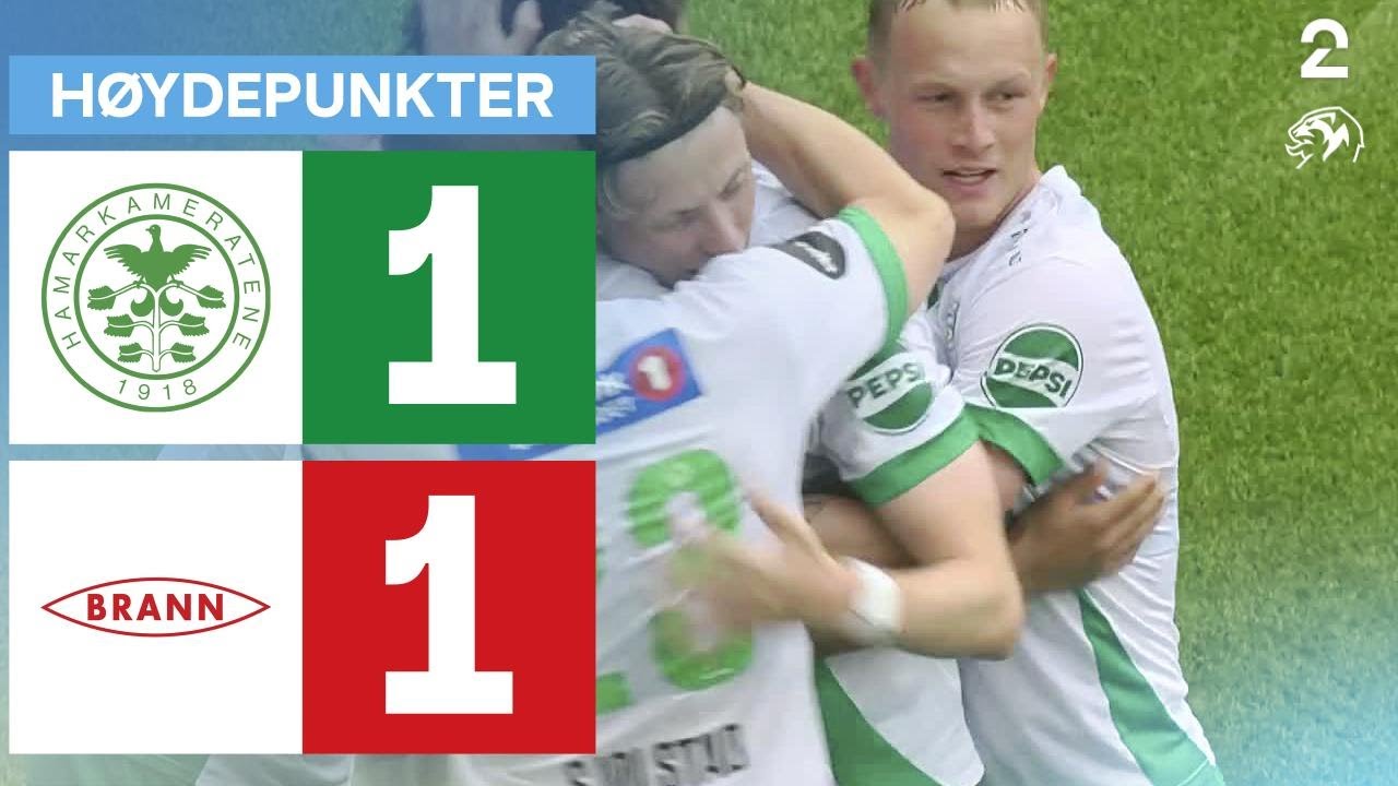 HamKam vs Brann: Exciting 1-1 Draw Highlights â˝