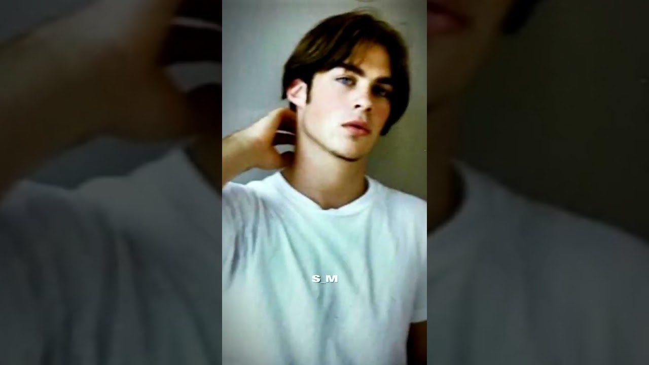 Young Ian Somerhalder in The Vampire Diaries