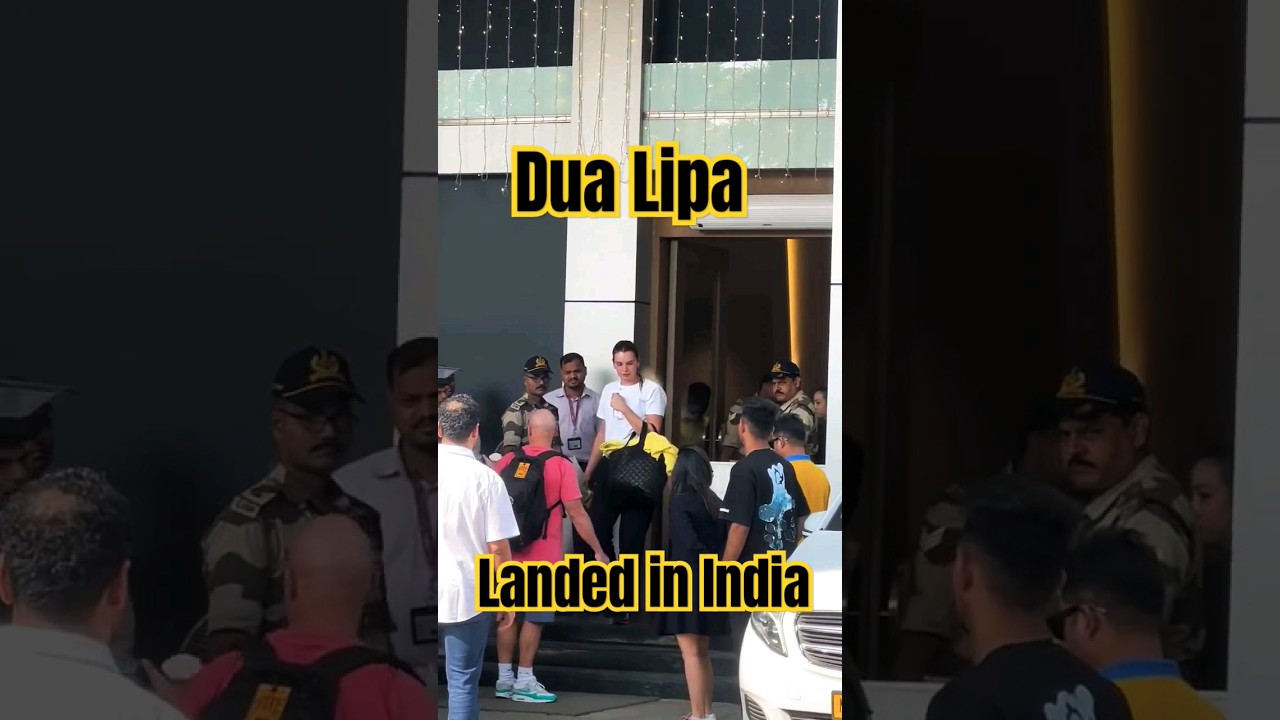 Dua Lipa in Mumbai 🎶: Concert Highlights