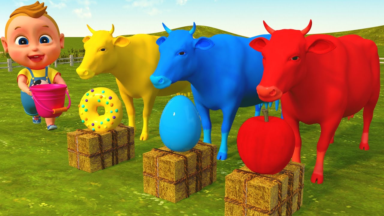 Bài Hát Con Bò & Voi | Nhạc Thiếu Nhi Vui Nhộn 🐄🐘